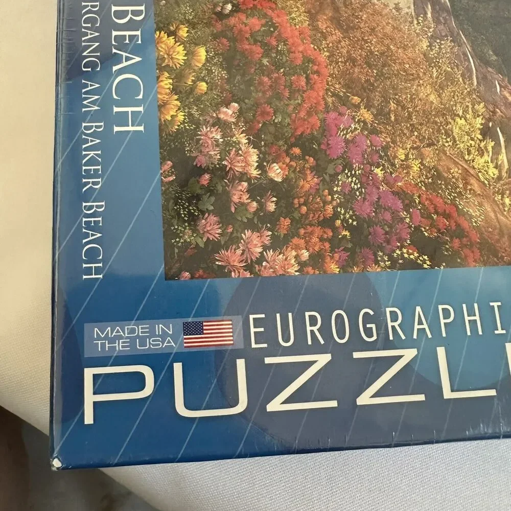 Eurographics Sunset at Baker Beach 1000 Piece Jigsaw Puzzle By Dominic Davison
